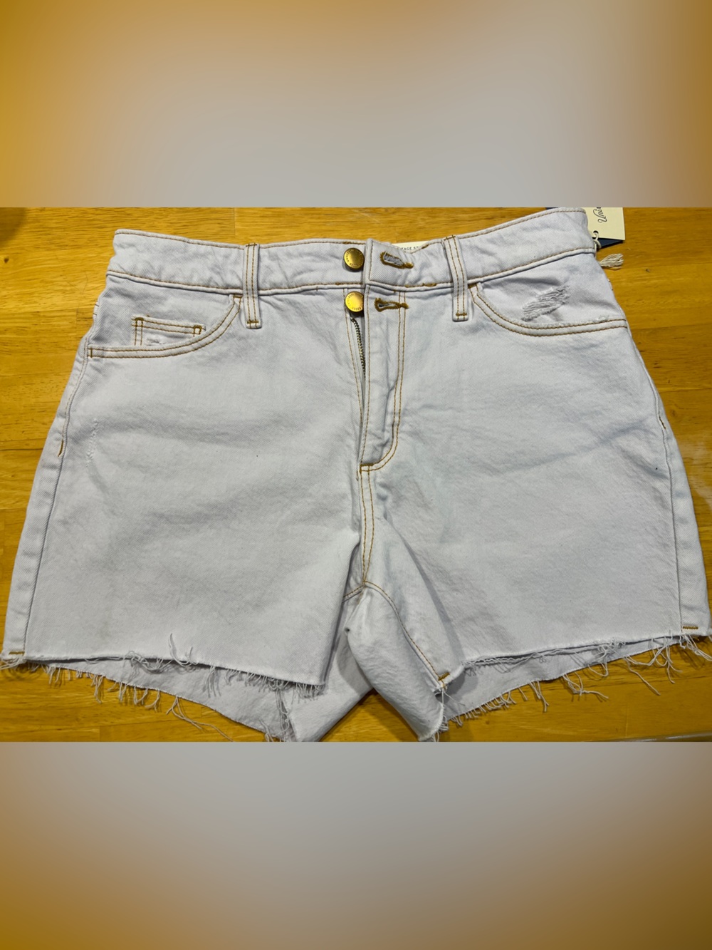 Light Wash Universal Thread Jean Shorts